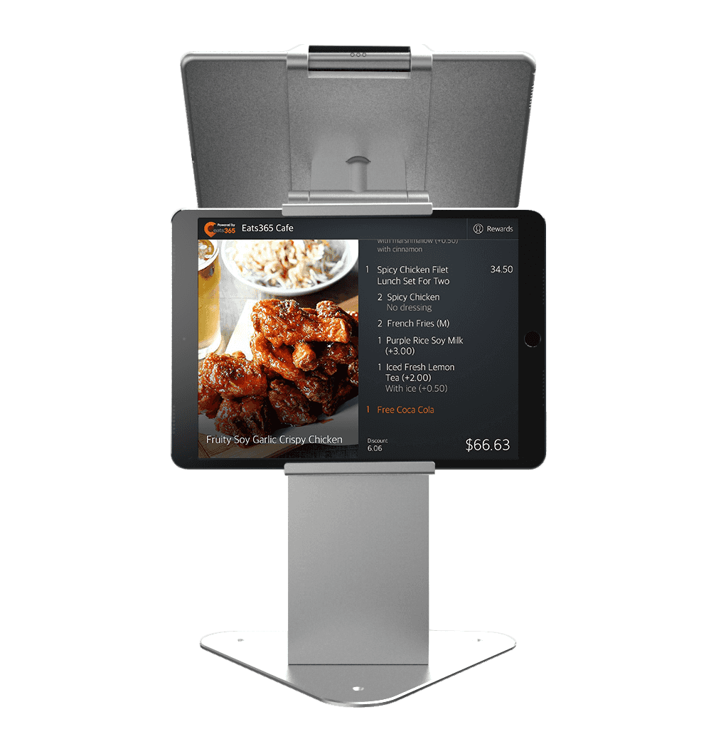 Part Eats365’s Customer Facing Display user interface 